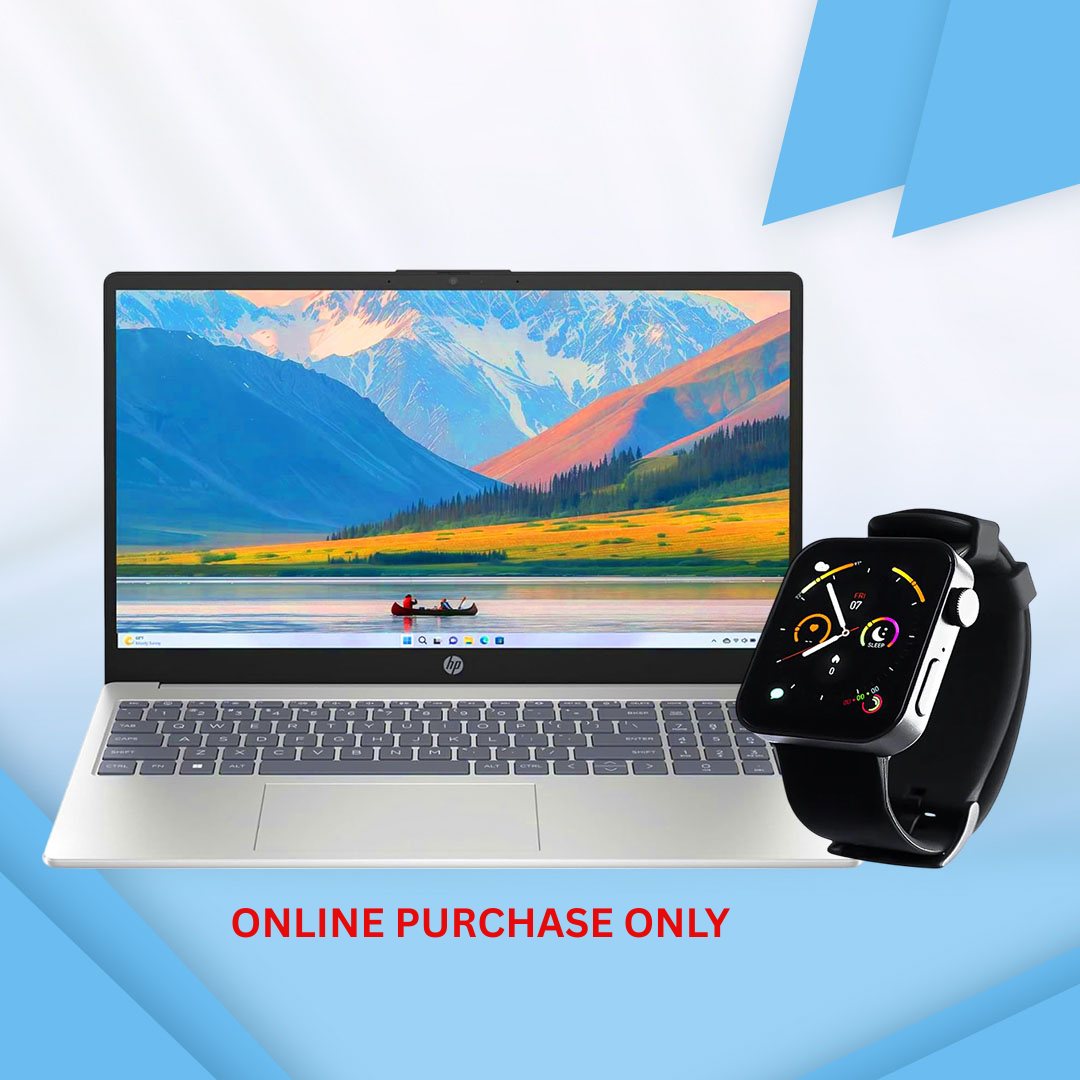 HP i5 | 8GB RAM | 512GB SSD | 15-Fd0095wm - Free Kora Smart Watch (Neo)